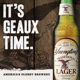 Yuengling Now Available in Louisiana