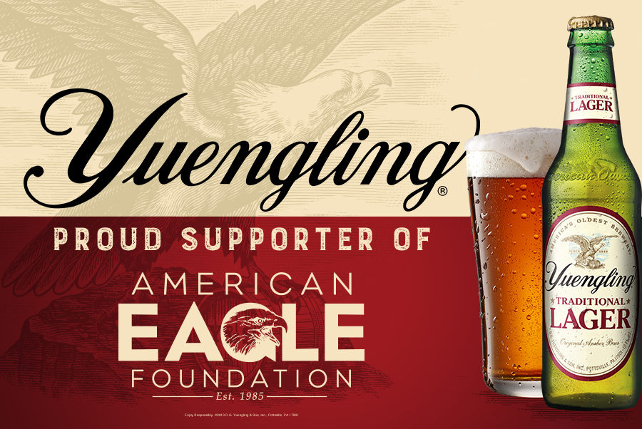 Yuengling Partners with American Eagle Foundation To Protect U.S. National Symbol