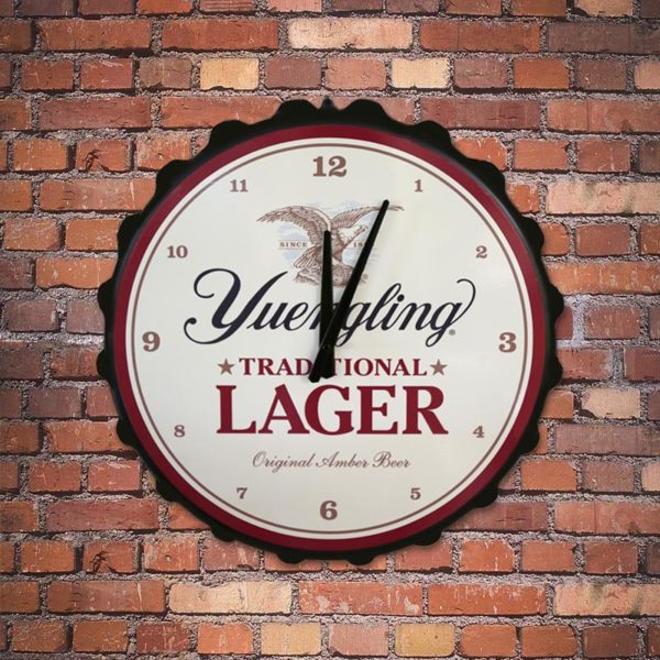 Lager Bottle Cap Clock