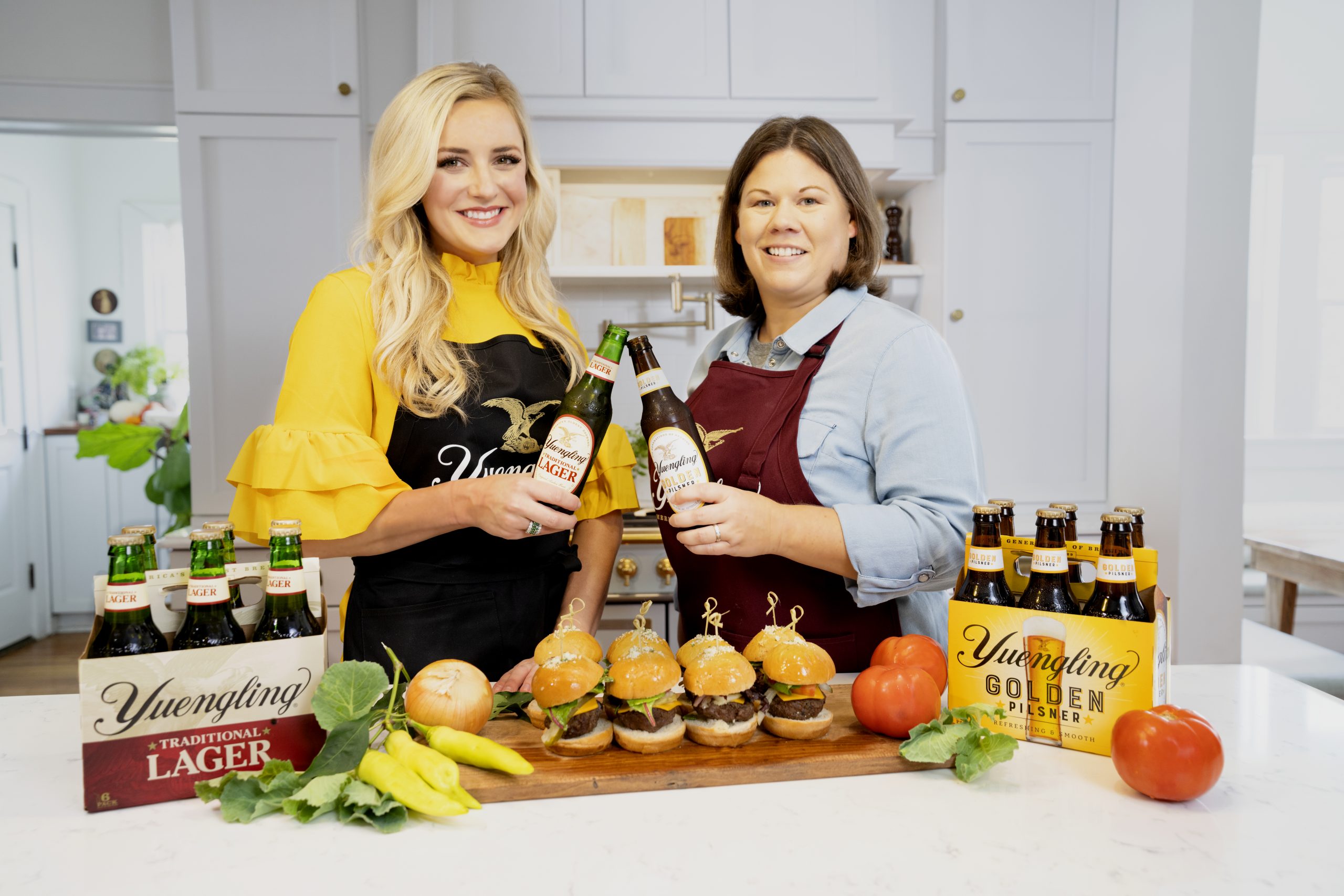 In the Yuengling Kitchen with Celebrity Chef Kelsey Barnard Clark