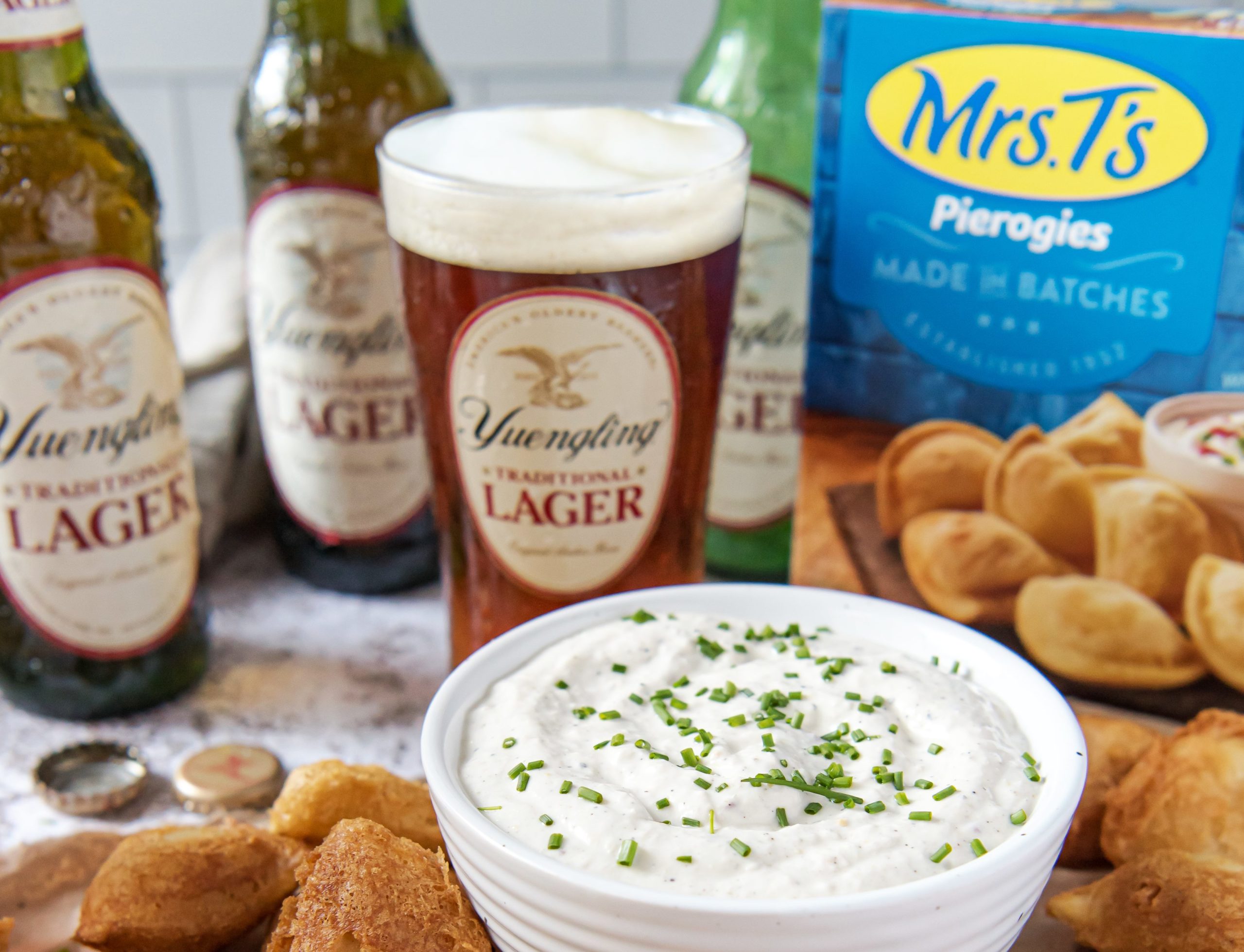 Celebrate the Season with Recipes from Yuengling & Mrs. T’s Pierogies