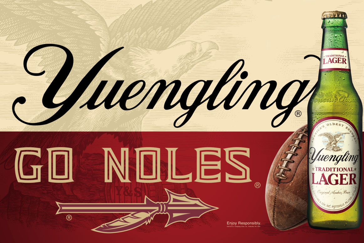 Yuengling Announces Partnership with the Florida State Seminoles