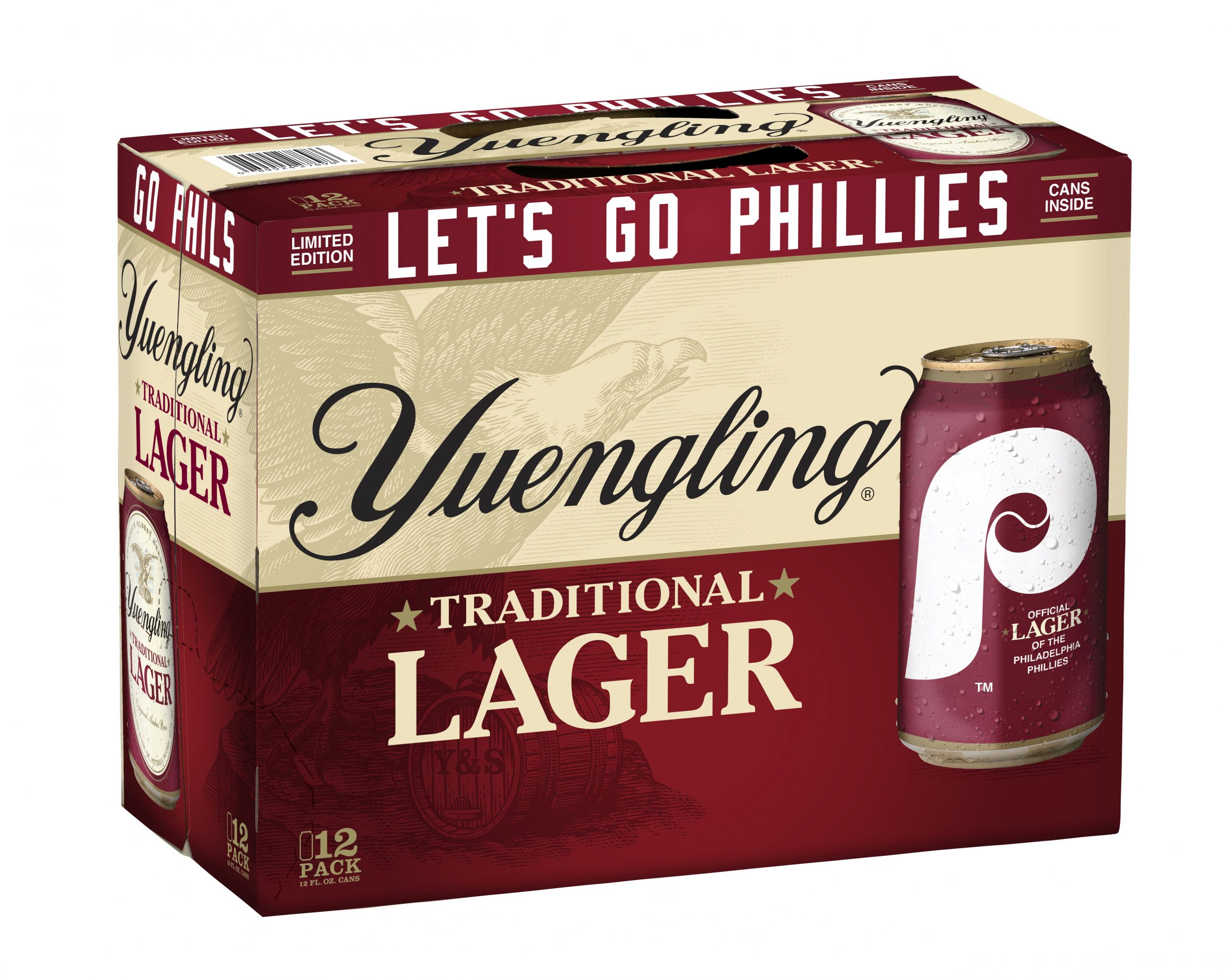 Yuengling Names “Official Lager of the Philadelphia Phillies”