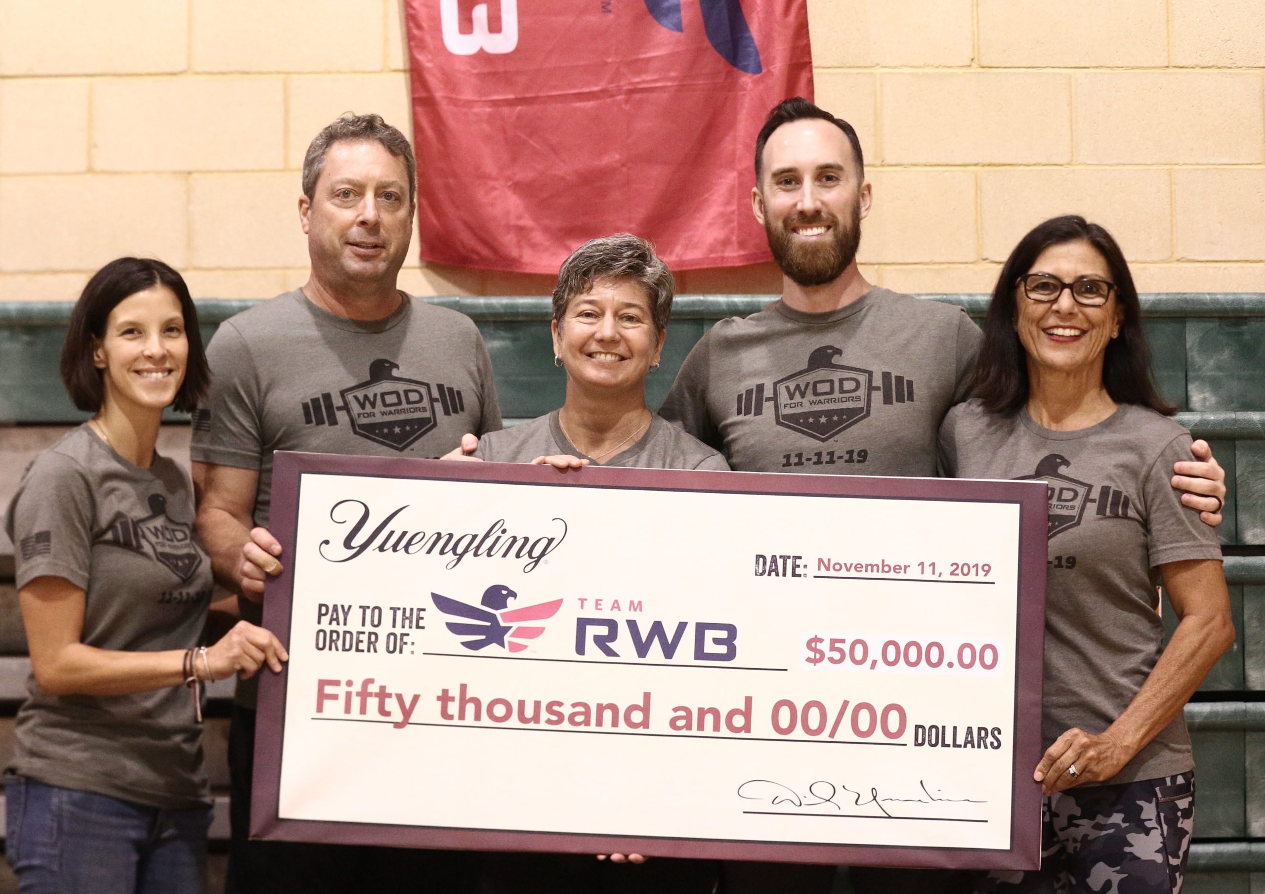 Yuengling and Team RWB Present Annual WOD for Warriors Event on Veterans Day