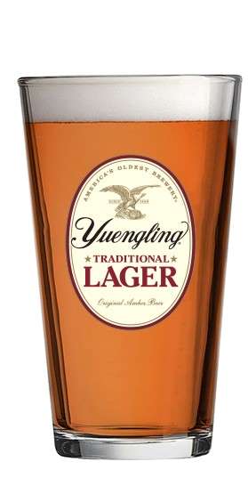 Lager 16oz Glass