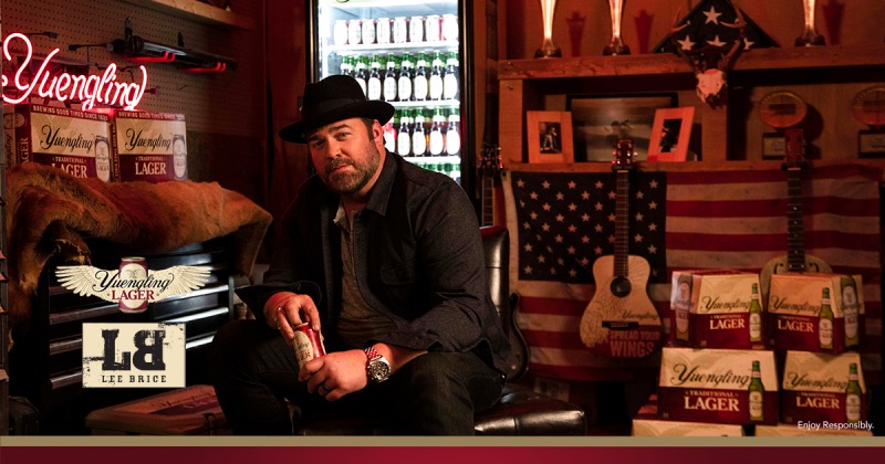 Lee Brice To Headline Yuengling Stars & Stripes Summer Celebration